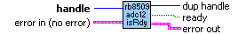 RB8509 ADC12 isReady